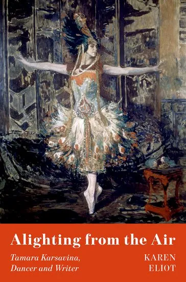 A book cover with a painting of a ballet dancer