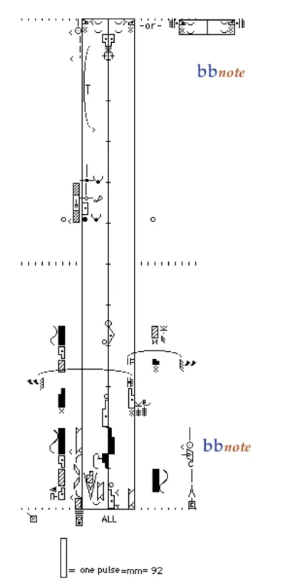 Prey (2001) choreography Bebe Miller, notation Valarie Williams